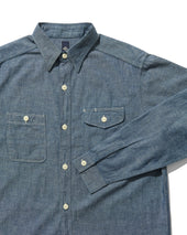Work Shirt In Light Selvage Chambray