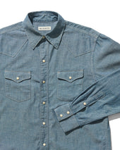 Roper Shirt In Light Chambray