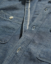 Work Shirt In Light Selvage Chambray