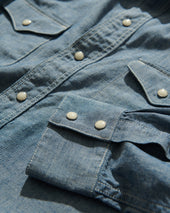 Roper Shirt In Light Chambray
