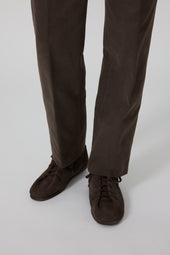 Pleated Boot Suede