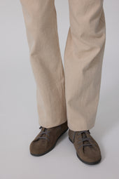 Pleated Boot Suede