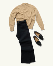 Nonpareil Heavy Crew Neck In Safari