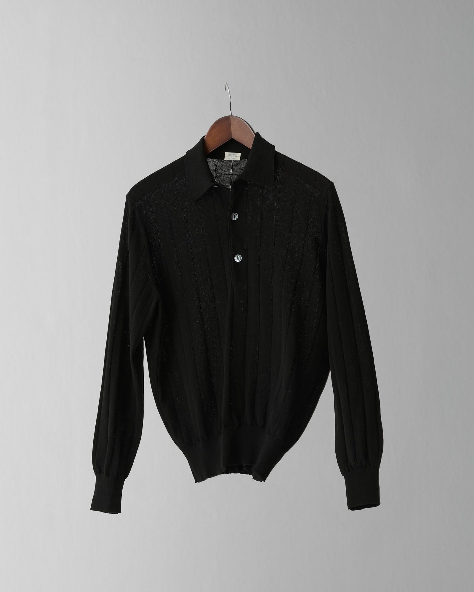 Nonpareil Collo Americano Ls In Nero