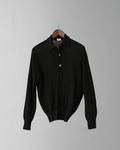Nonpareil "Collo Americano" LS in Nero