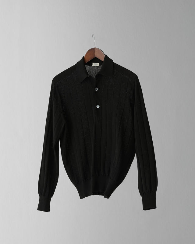 Nonpareil "Collo Americano" LS in Nero