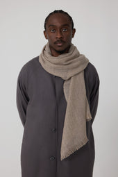Scarf (Fig Cashmere Linen)