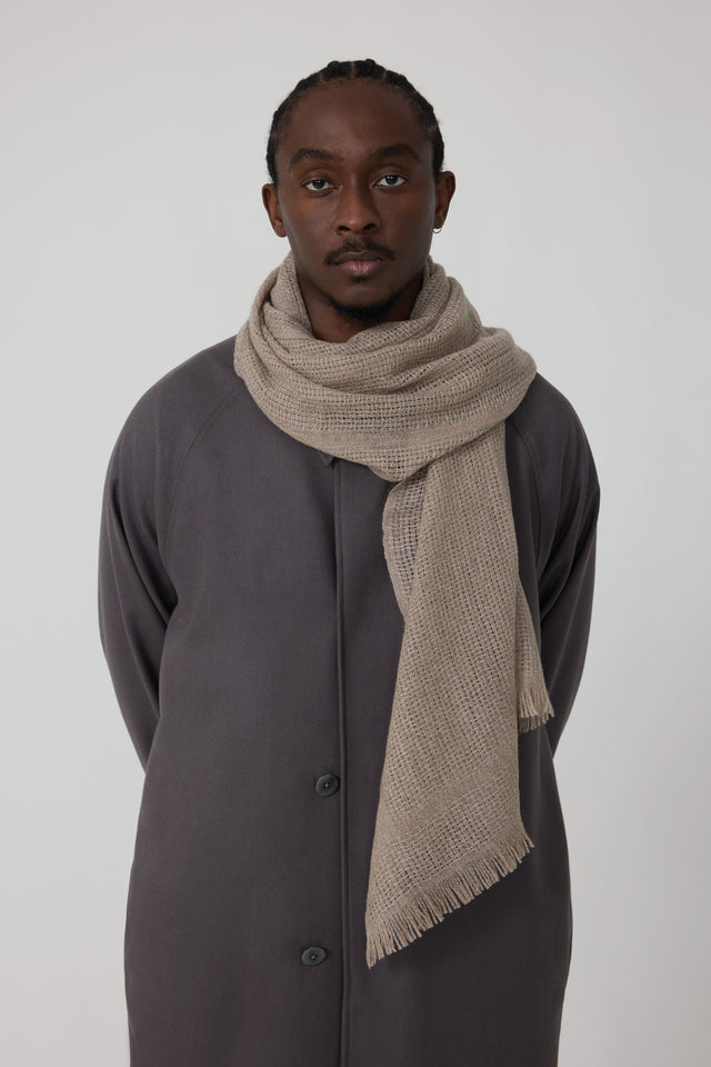 Scarf (Fig Cashmere Linen)