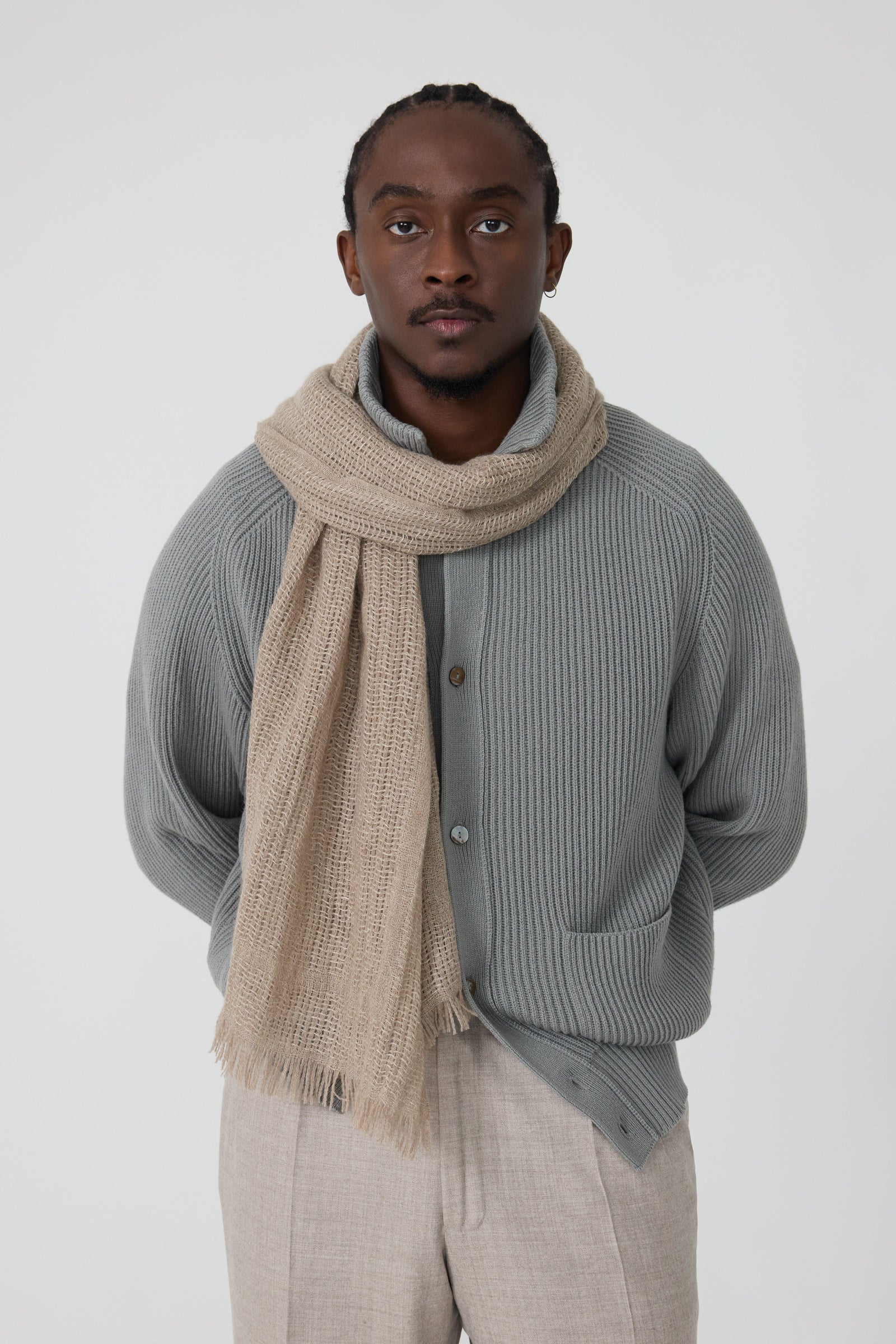 Scarf Cashmere Linen