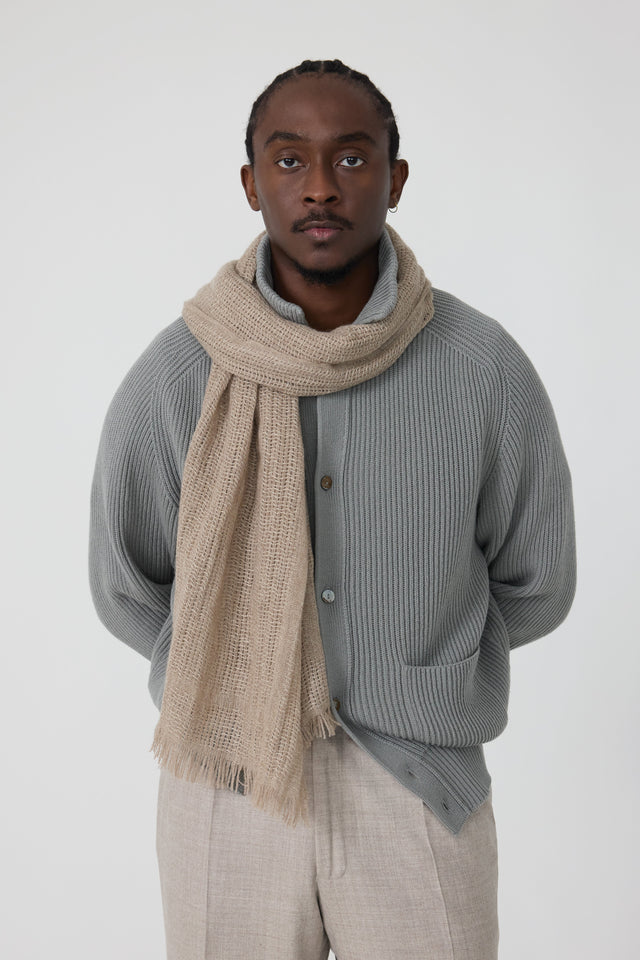 Scarf (Walnut Cashmere Linen)