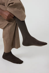 Sock (Chocolate Wool Silk)