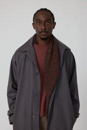 Diamond Scarf (Pomegranate Naturally Dyed Merino Wool)
