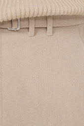 Plain Front Washable Trouser Upcycled Cotton Twill