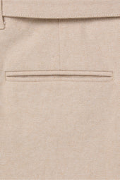 Plain Front Washable Trouser Upcycled Cotton Twill