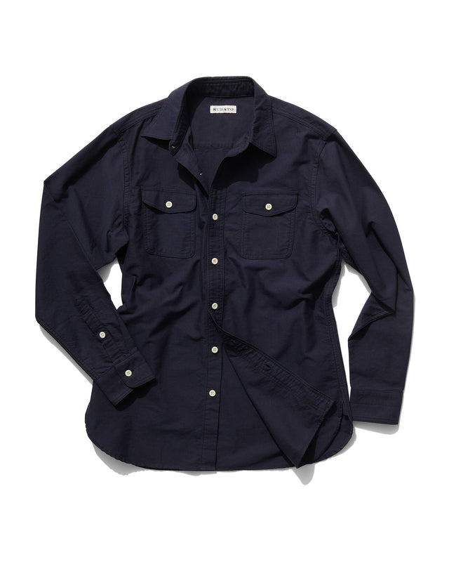 "R" Shirt in Navy