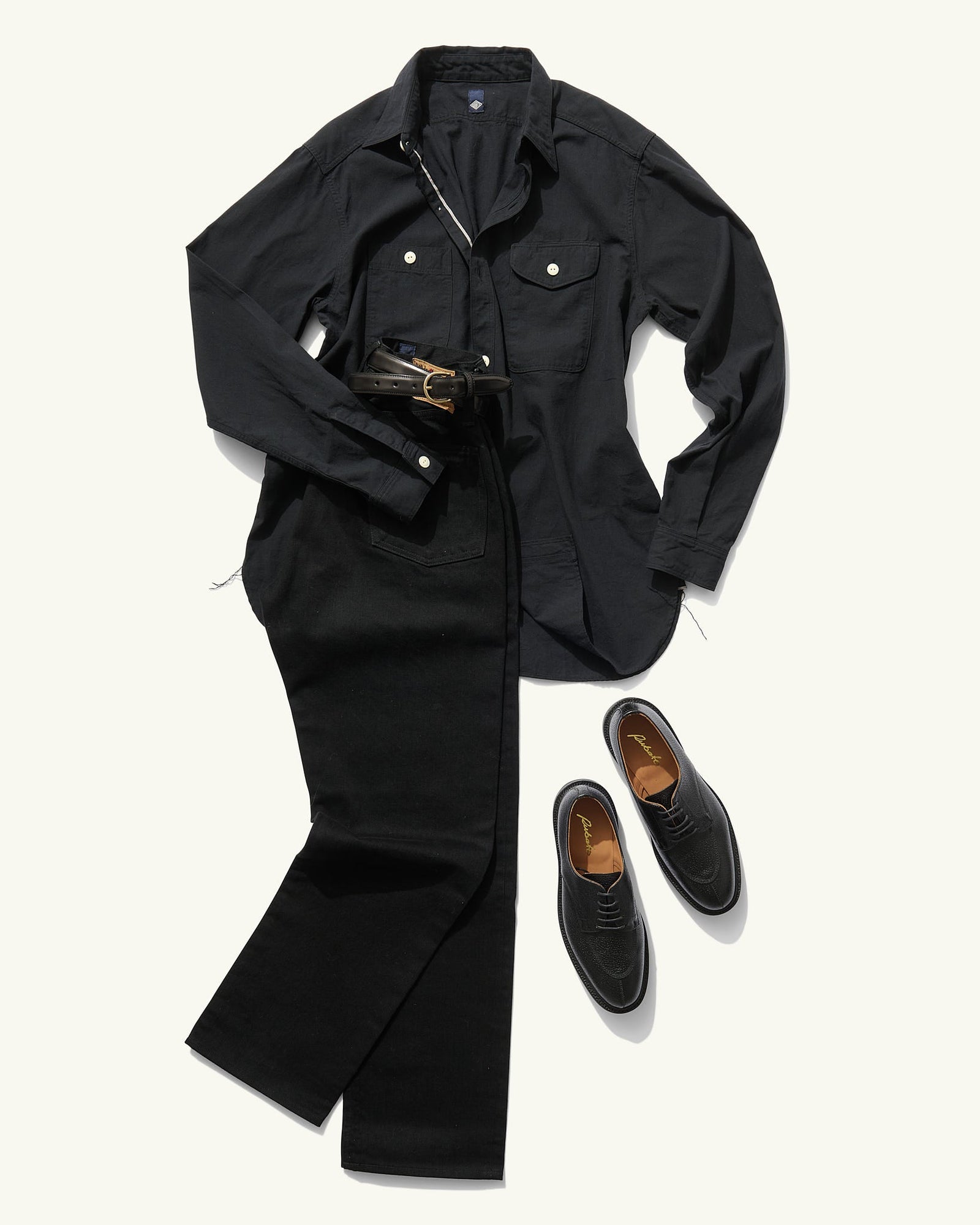 Work Shirt In Selvage Chambray