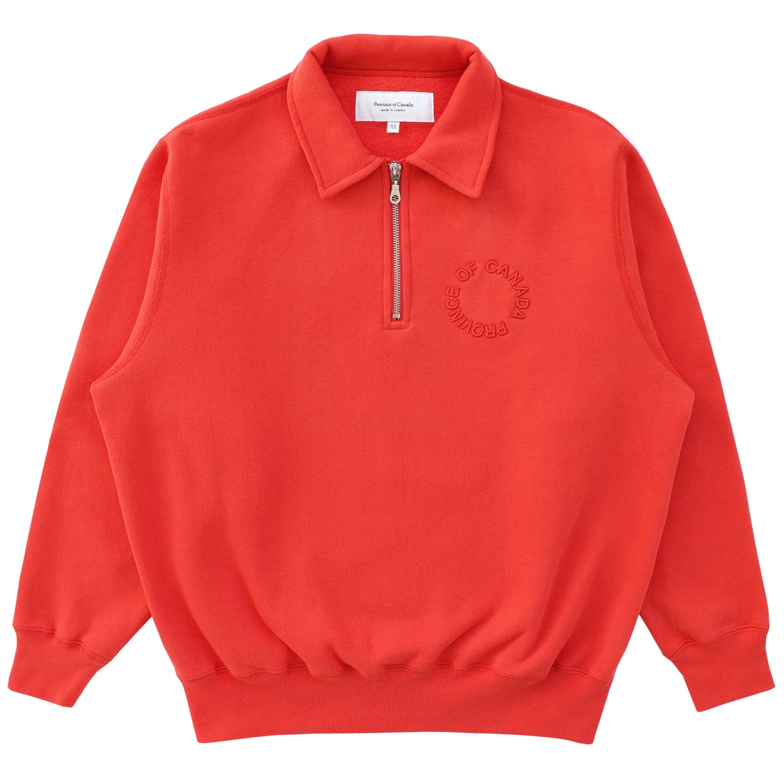 Half Zip Fleece Sweatshirt Tart Unisex