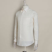 Classic Fit Linen Shirt In