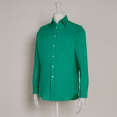 Classic Fit Linen Shirt In