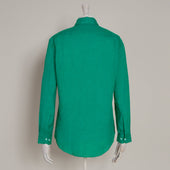 Classic Fit Linen Shirt In