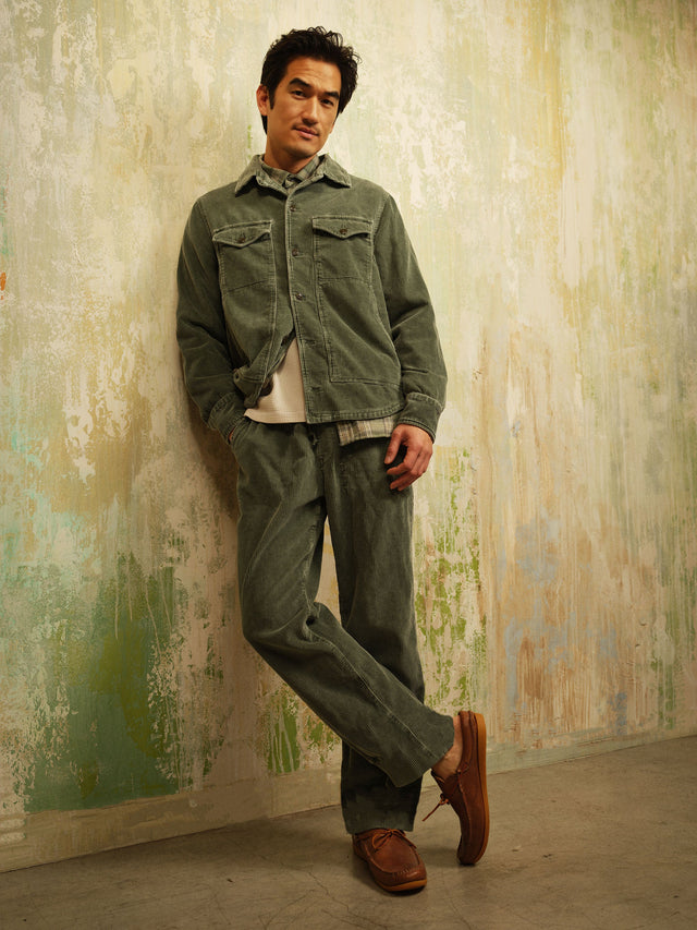 Wide Wale Cord Easy Chino