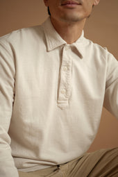 Long Sleeve Supima Fleece Polo