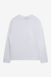 Long Sleeve Lock Tee - White