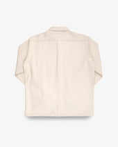 13oz Oxford Cloth Work Overshirt - Ivory