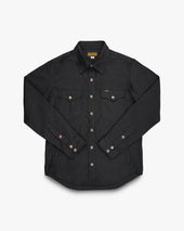 8oz Military Whipcord CPO Shirt - Black