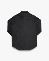 8oz Military Whipcord CPO Shirt - Black