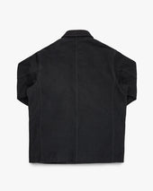 20oz Paraffin Coated Duck Chore Jacket - Black