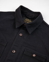 20oz Paraffin Coated Duck Chore Jacket - Black