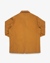 10oz Kurashikizome® Organic Cotton Duck Chore Jacket - Brown