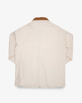 10oz Kurashikizome® Organic Cotton Duck Chore Jacket - Ivory