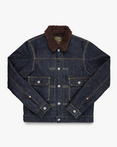 16oz Selvedge Denim Fleece Lined Type II - Indigo
