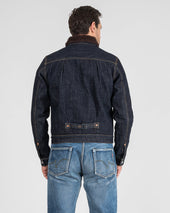 16oz Selvedge Denim Fleece Lined Type II - Indigo