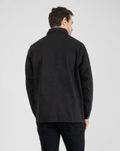 10oz Kurashikizome® Organic Cotton Duck Chore Jacket - Black