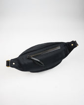 12oz Whipcord Waist Bag - Black