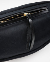 12oz Whipcord Waist Bag - Black