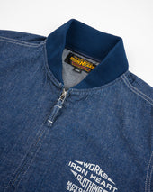 10oz Nep Denim Windbreaker - Indigo