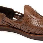 Chamula Cancun Huaraches In Leather