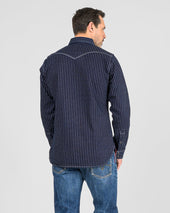 12oz Wabash Western Shirt - Indigo