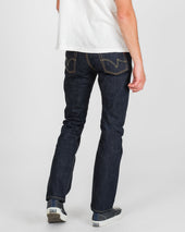17oz Selvedge Denim Slim Cut Jeans - Natural Indigo