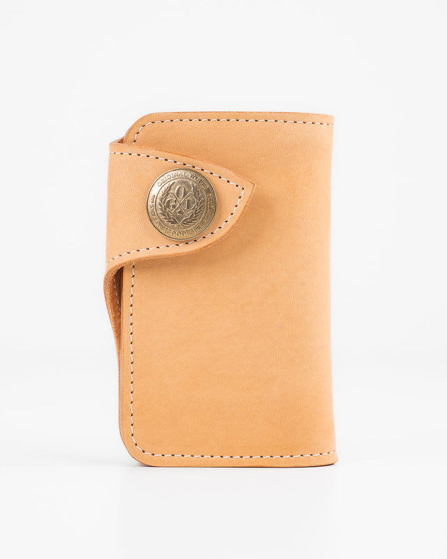 OGL Brave Horsehide Condor Mid Wallet - Natural