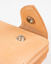OGL Brave Horsehide Condor Mid Wallet - Natural