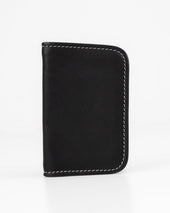 OGL Brave Horsehide Mid Wallet - Black