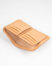 OGL Brave Horsehide Mid Wallet - Natural
