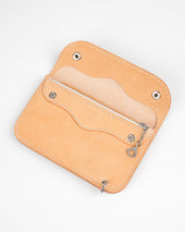 OGL Brave Horsehide Trucker Wallet - Natural