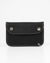 OGL Brave Horsehide Trucker Wallet - Black