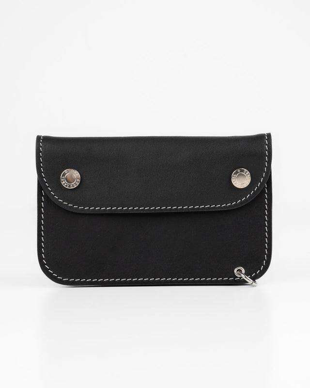 OGL Brave Horsehide Trucker Wallet - Black